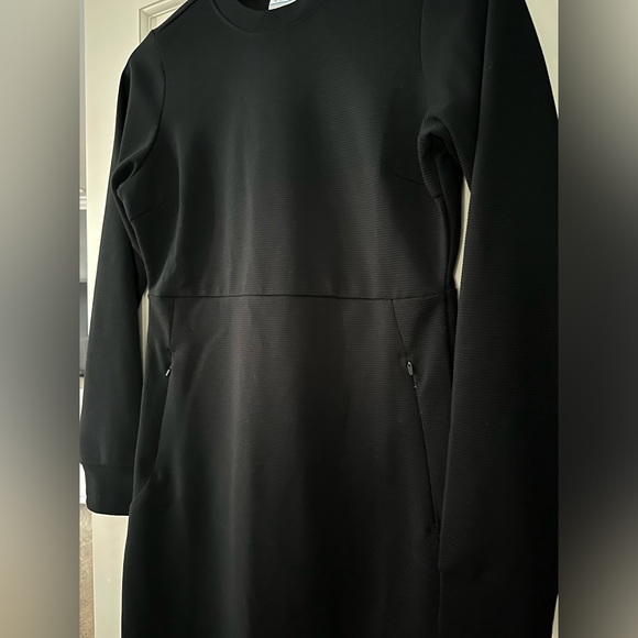 Women’s Small Columbia Black Ribbed Dress Firwood Ottoman - Picture 3 of 8